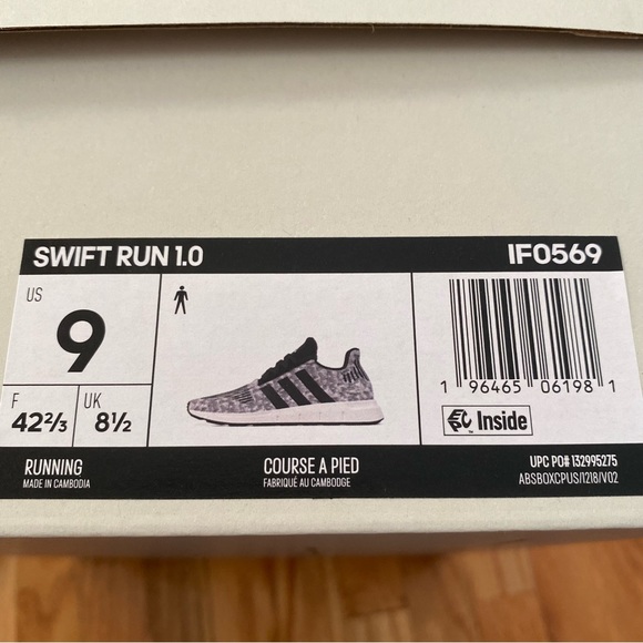 Adidas Swift Run 1.0 Men’s Sneakers - Picture 7 of 7